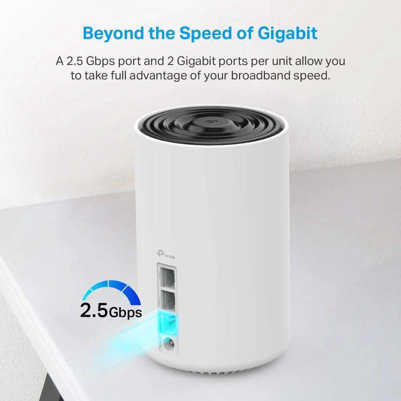 Sistema de malha WiFi TP-Link Deco AXE5400 Tri-Band WiFi 6E